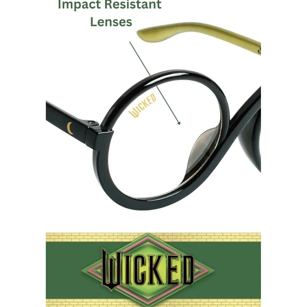 Wicked Official Universal Studios Elphaba SunStaches Child Glasses
